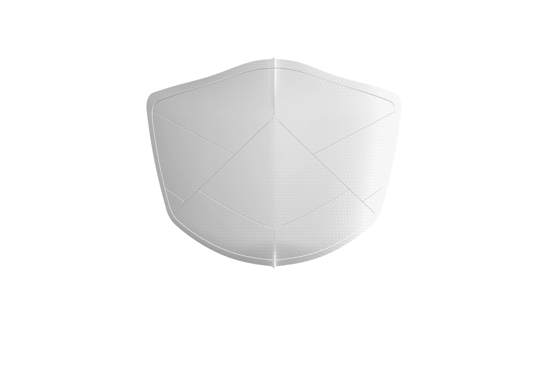 Inside of MaskFone showing its filter area